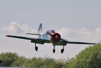 G-TYAK @ EGBR - Finals to land - by John Coates