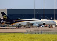 N472UP @ DFW - UPS ramp at DFW. - by paulp