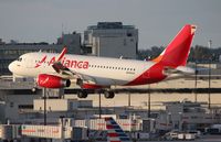 N690AV @ MIA - Brand new Avianca A319 with sharklets - by Florida Metal