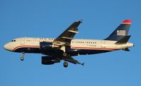 N725UW @ TPA - US Airways A319 - by Florida Metal