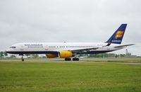 VQ-BCK @ EGSH - Fresh out of spray and about to depart in Icelandair colours. - by Graham Reeve