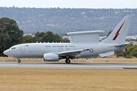A30-005 @ YPPH - Boeing 737-7ES Wedgetail, c/n: 33986 at Perth - as part of the search for the missing Malaysian B777 Airliner - by Terry Fletcher