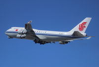 B-2447 @ KSFO - Air China. 747-4J6. B-2447 cn 25883 1054. San Francisco - International (SFO KSFO). Image © Brian McBride. 26 July 2013 - by Brian McBride