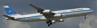9K-ANC @ EDDF - Kuwait Airways, is here completing the flight from Kuwait City Int'l Airport(OKBK) - by A. Gendorf