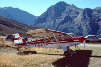F-BAYP @ LFIP - Seen here at Peyresourde, Pyrénées, southern France in 1985, F-BAYP landed on the Mont-Blanc summit (elev 4810 m / 15780 ft) on 1960-06-23. - by Jean-Pierre Contal