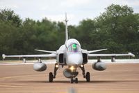 43 @ EGVA - Arriving at RIAT 2012 - by John Coates