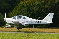 F-HIAF @ LFRB - Tecnam P2002 JF, Landing rwy 25L, Brest-Guipavas Airport (LFRB-BES) - by Yves-Q