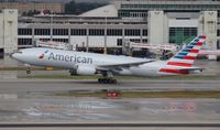 N770AN @ MIA - American 777-200 repainted in new colors - by Florida Metal