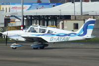 G-AYAW @ EGNH - privately owned - by Chris Hall