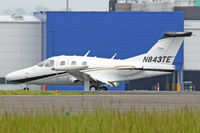 N843TE @ EGFF - Eclipse EA-500, landing on runway 30 at EGFF, out of Blackbushe. - by Derek Flewin