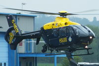G-HEOI @ EGBO - West Mercia and Staffordshire Police - by Chris Hall