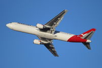 VH-OGT @ YSSY - Qantas Airways. 767-338ER. VH-OGT cn 29117 710. Sydney - Kingsford Smith International (Mascot) (SYD YSSY). Image © Brian McBride. 29 July 2013 - by Brian McBride