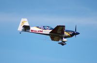 N821MG @ YIP - Michael Goulian landing at Thunder Over Michigan - by Florida Metal