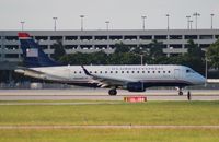 N822MD @ PBI - US Airways E170 - by Florida Metal
