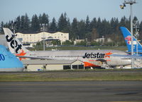 VH-VKB @ KPAE - Jetstar Airways. 787-8 Dreamliner. VH-VKB cn 36228 134. Pre delivery. Everett - Snohomish County Paine Field (PAE KPAE). Image © Brian McBride. 22 November 2013 - by Brian McBride