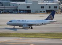 N852UA @ MIA - United A319 - by Florida Metal
