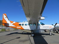 ZK-SAN @ NZWN - Sounds Air. Cessna 172S Skyhawk. ZK-SAN cn 172S8673. Wellington - International (WLG NZWN). Image © Brian McBride. 28 March 2014 - by Brian McBride