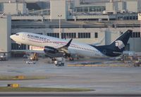 N861AM @ MIA - Aeromexico 737-800 - by Florida Metal