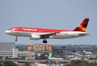 N862AV @ MIA - Avianca A320 - by Florida Metal