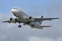 F-GRHB @ LFRB - Airbus A319-111, Take off Rwy 25L, Brest-Guipavas Regional Airport (LFRB-BES) - by Yves-Q