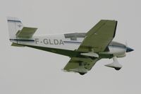 F-GLDA @ LFRB - Robin DR-400-160 Chevalier, Short approach Rwy 07R, Brest-Guipavas Airport (LFRB-BES) - by Yves-Q