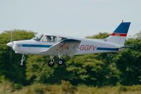F-GGFV @ LFRB - Piper PA-28-161 Warrior II, On final rwy 25L, Brest-Guipavas Airport (LFRB-BES) - by Yves-Q