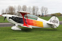 G-OEGL @ EGBR - Christen Eagle II at The Real Aeroplane Club's Early Bird Fly-In, Breighton Airfield, April 2014. - by Malcolm Clarke