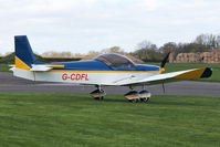 G-CDFL @ EGBR - Zenair CH-601UL Zodiac at The Real Aeroplane Club's Early Bird Fly-In, Breighton Airfield, April 2014. - by Malcolm Clarke