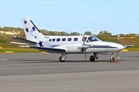 VH-LBD @ YPJT - Cessna 441, c/n: 4410296 at Jandakot - by Terry Fletcher