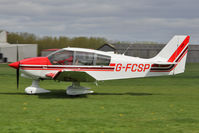 G-FCSP @ EGBR - Robin DR-400-180 Regent at The Real Aeroplane Club's Early Bird Fly-In, Breighton Airfield, April 2014. - by Malcolm Clarke