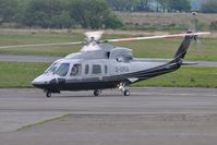 G-URSA @ EGFH - Visiting helicopter operated by Capital Air Services. Previously registered N2582J. - by Roger Winser