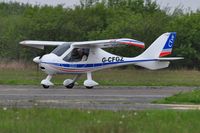 G-CFGZ @ EGFH - Resident Flight Design CTSW microlight 'touch and go' Runway 22. - by Roger Winser