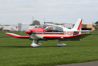 G-FCSP @ EGBR - Robin DR-400-180 Regent at The Real Aeroplane Club's Early Bird Fly-In, Breighton Airfield, April 2014. - by Malcolm Clarke