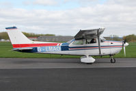 G-LMAO @ EGBR - Reims F172M at The Real Aeroplane Club's Early Bird Fly-In, Breighton Airfield, April 2014. - by Malcolm Clarke