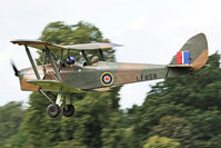 G-BLUZ @ X1WP - De Havilland DH-82B Queen Bee at The De Havilland Moth Club's 28th International Moth Rally at Woburn Abbey. August 2013. - by Malcolm Clarke