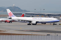 B-18303 @ VHHH - China Airlines - by Martin Nimmervoll