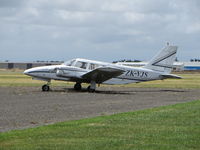 ZK-VJS @ NZPM - Wings Flight Training Ltd. Piper PA-34-200 Seneca. ZK-VJS cn 34-7450082. Palmerston North (PMR NZPM). Image © Brian McBride. 12 February 2014 - by Brian McBride