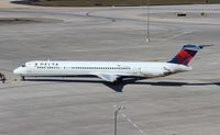 N909DL @ TPA - Delta MD-88 - by Florida Metal