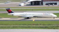 N910DL @ TPA - Delta MD-88 - by Florida Metal