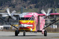 OE-FDN @ LOWZ - Pink Aviation Shorts Skyvan - by Dietmar Schreiber - VAP