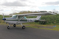 G-TALC @ EGBR - Cessna 152 at The Real Aeroplane Club's Early Bird Fly-In, Breighton Airfield, April 2014. - by Malcolm Clarke