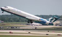 N915AT @ DTW - Air Tran 717.  I flew in on this plane from MCO, watched it take off to return there