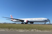 VH-VPH @ YSSY - Virgin Australia Airlines. 777-3ZGER. VH-VPH cn 37943 898. Sydney - Kingsford Smith International (Mascot) (SYD YSSY). Image © Brian McBride. 10 August 2013 - by Brian McBride