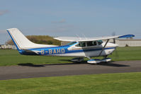 G-BAHD @ EGBR - Cessna 182P Skylane at The Real Aeroplane Club's Early Bird Fly-In, Breighton Airfield, April 2014. - by Malcolm Clarke