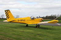 G-OPAZ @ EGBR - Pazmany PL-2 at The Real Aeroplane Club's Pre-Hibernation Fly-In, Breighton Airfield, October 2013. - by Malcolm Clarke