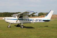 G-BFMK @ EGBR - Reims FA152 Aerobat at The Real Aeroplane Club's Pre-Hibernation Fly-In, Breighton Airfield, October 2013. - by Malcolm Clarke