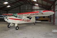 G-BRPY @ EGBR - Piper PA-15 Vagabond at The Real Aeroplane Club's Early Bird Fly-In, Breighton Airfield, April 2014. - by Malcolm Clarke