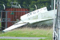 G-EDAY @ EGNJ - all that remains of this Jetstream - by Chris Hall