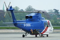 G-CGOU @ EGNJ - Bristow Helicopters Ltd - by Chris Hall