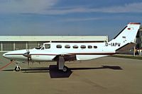 D-IAPW @ EDDM - Cessna 441 Conquest II [441-0210] Munich~D 09/09/1993 - by Ray Barber